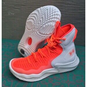 Under Armour Flow Highlight Ace Women's Volleyball Shoes Hot Pink white Size 7.5